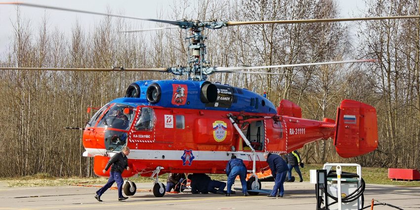 И в снег, и в дождь: новый вертолет пополнил отряд Московского авиацентра