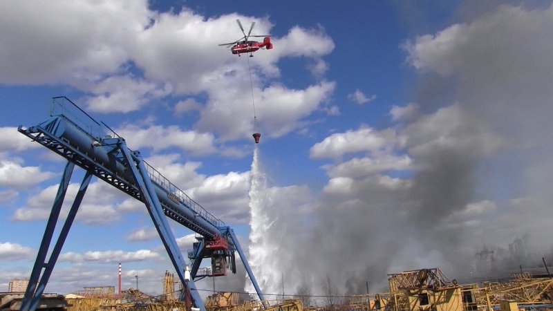 Авиапарк Московских спасателей пополнился новым вертолетом