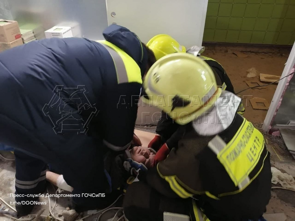 Два человека спасены в Хорошевском районе