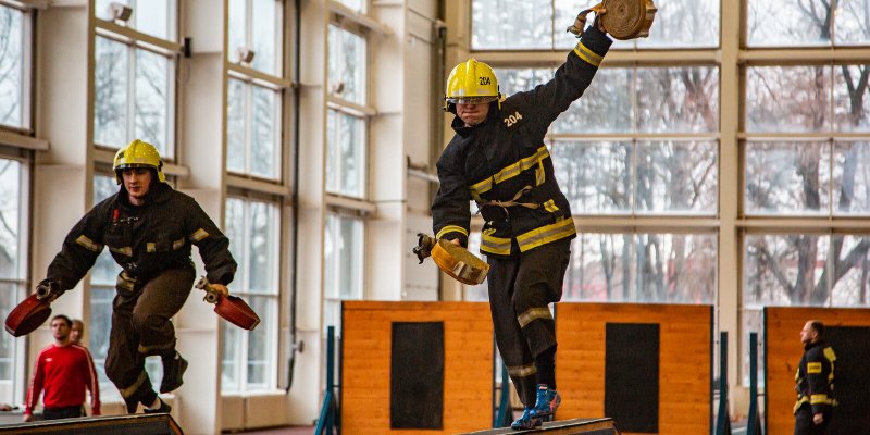 Стартовал московский чемпионат по пожарно-спасательному спорту