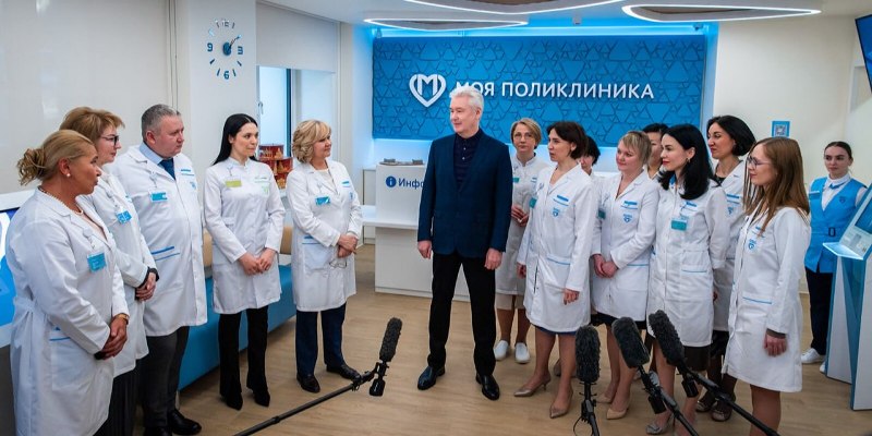 Сергей Собянин объявил об открытии еще шести городских поликлиник после реконструкции